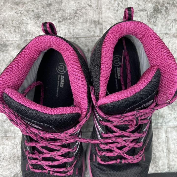 正規品特価 ザノースフェイス GORE-TEX グレー ピンク uK3XG-m55368549876 23 トレッキングシューズ 2022本物保証