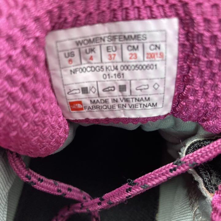 正規品特価 ザノースフェイス GORE-TEX グレー ピンク uK3XG-m55368549876 23 トレッキングシューズ 2022本物保証