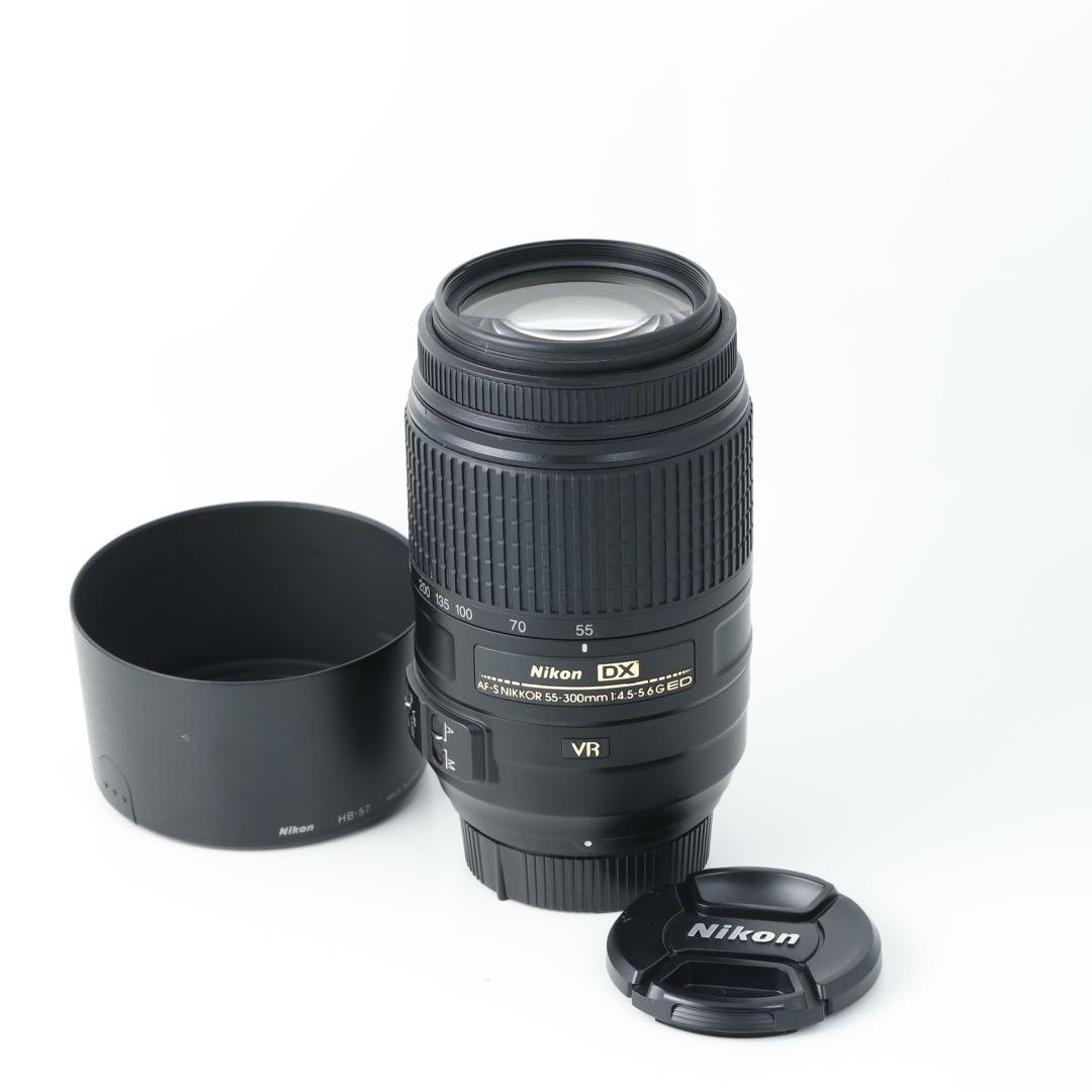 3129 ★AF-S 55-300mm★NIKONニコン★手ぶれ補正付き超望遠