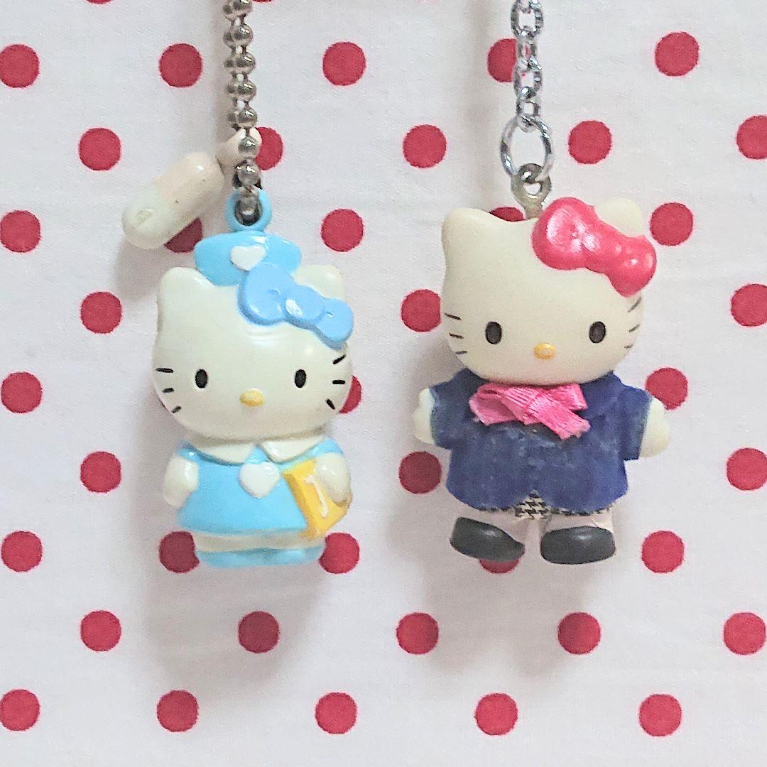 レア☆未開封　ハローキティ 世界旅行 キーホルダー 8個コンプ セット　レトロ レア未開封 ハローキティ 世界旅行 キーホルダー 8個コンプ