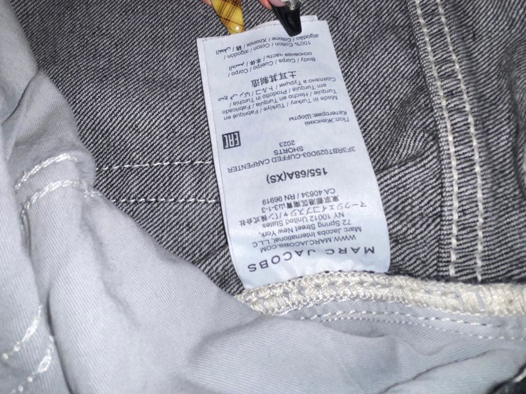 heaven パッチワークデニムショートパンツXS SS HEAVEN DECORATOM_COM_BR