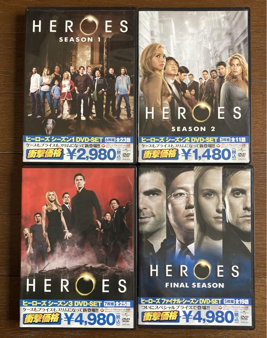 DVD】 HEROES season1-3,final DVD】 HEROES season1-3,final