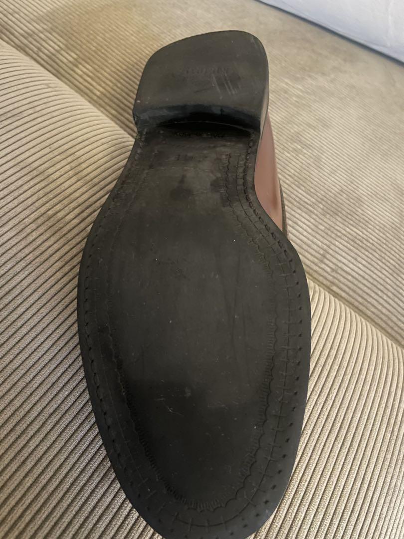 The Kenford Fineshoes コンビローファー　ブラウン ホワイト
