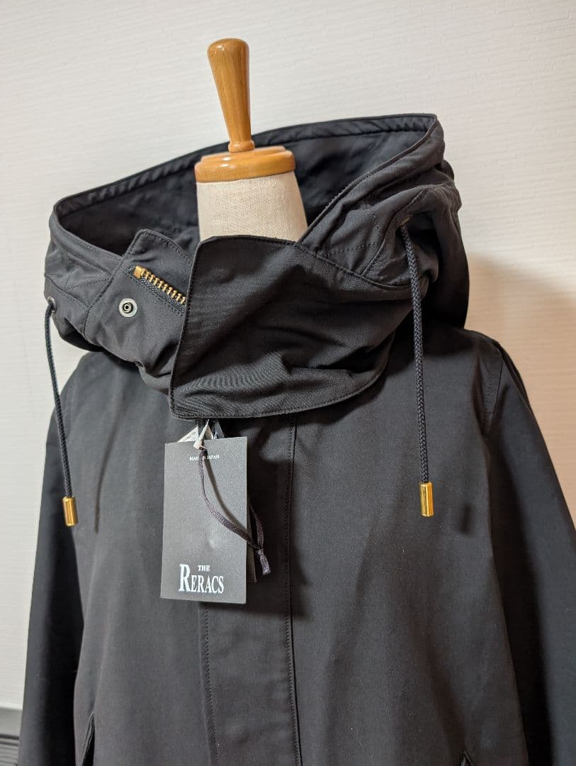 THE RERACS ブラック マウンテンパーカー サイズ38