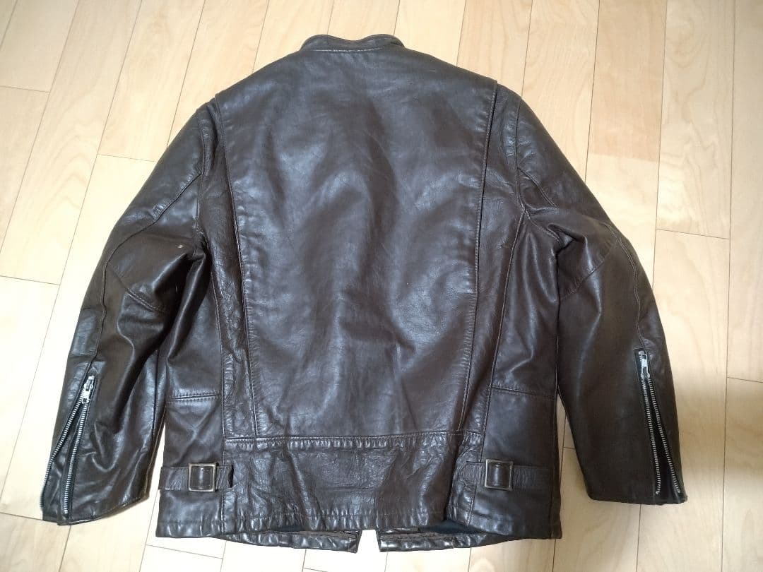 シングルライダースジャケットL