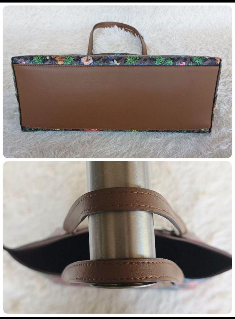 【新品タグ付き】FURLA　Paradiso L トートバッグ　レザー　総柄