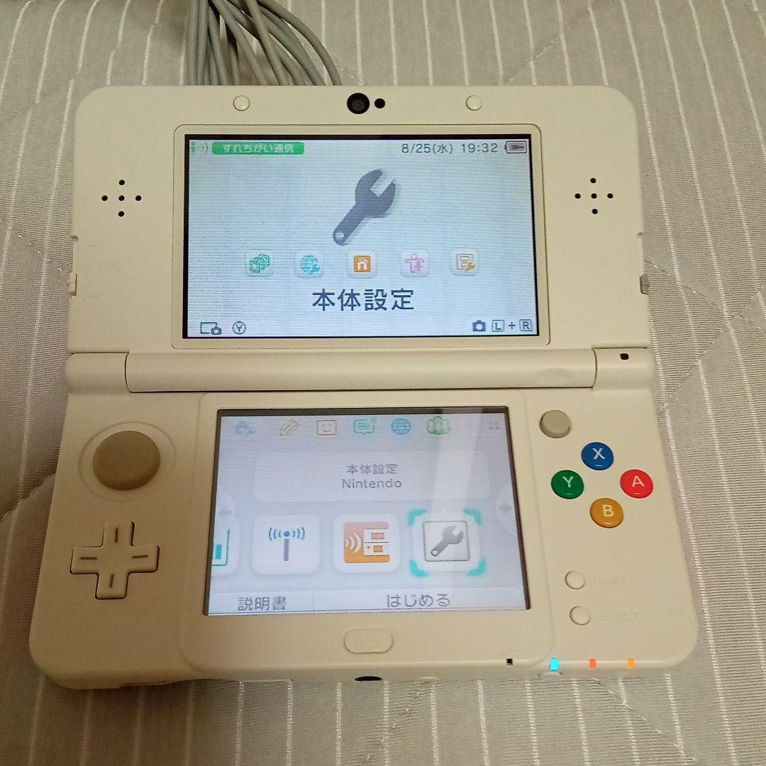 NEW 美品 3DS ホワイト znyGL-m55376692533 NEW ニンテンドー 国産HOT
