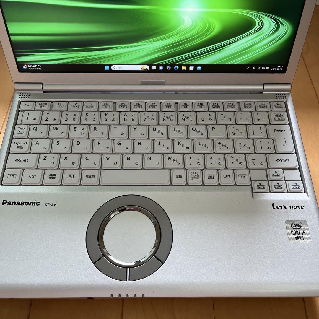 パナソニック CF-SV9 12インチ i5-8GB-256GB 4270時間 パナソニック CF-SV9 12インチ i5-8GB-256GB 3200時間 - メルカリ