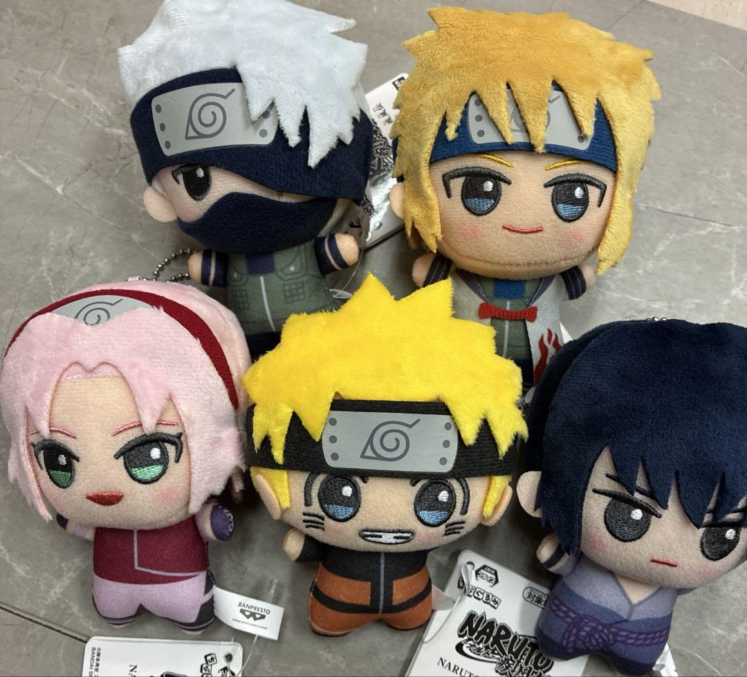 NARUTO-ナルト- 疾風伝 ちびぐるみvol.1　5種フルセット