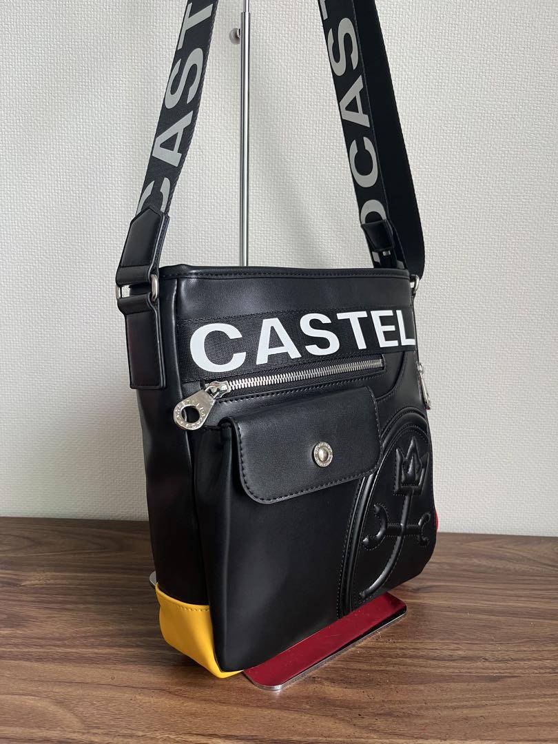 【極美品】カステルバジャック　ショルダーバッグ　ダルトン026133 ブラック黒