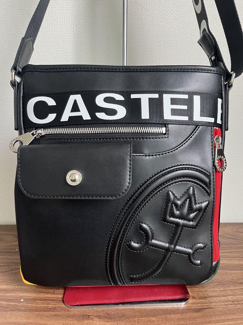 【極美品】カステルバジャック　ショルダーバッグ　ダルトン026133 ブラック黒