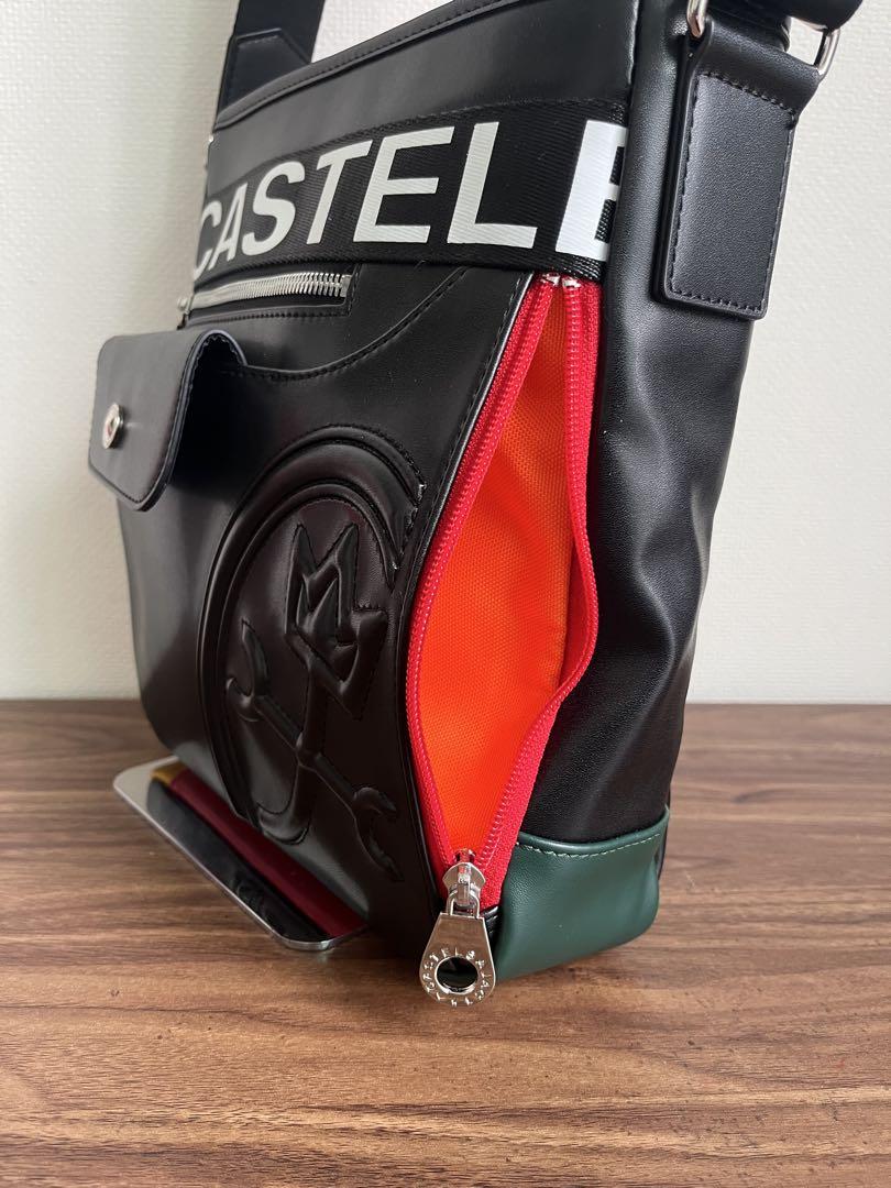 【極美品】カステルバジャック　ショルダーバッグ　ダルトン026133 ブラック黒