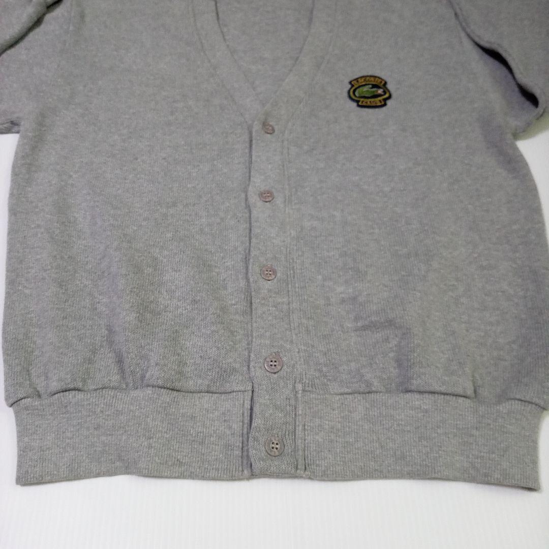 90s OLD LACOSTE CLUBカーディガン ワニエンブレム 5(LL) メンズ 90s OLD LACOSTE CLUBカーディガン ワニエンブレム 5(LL) メンズ