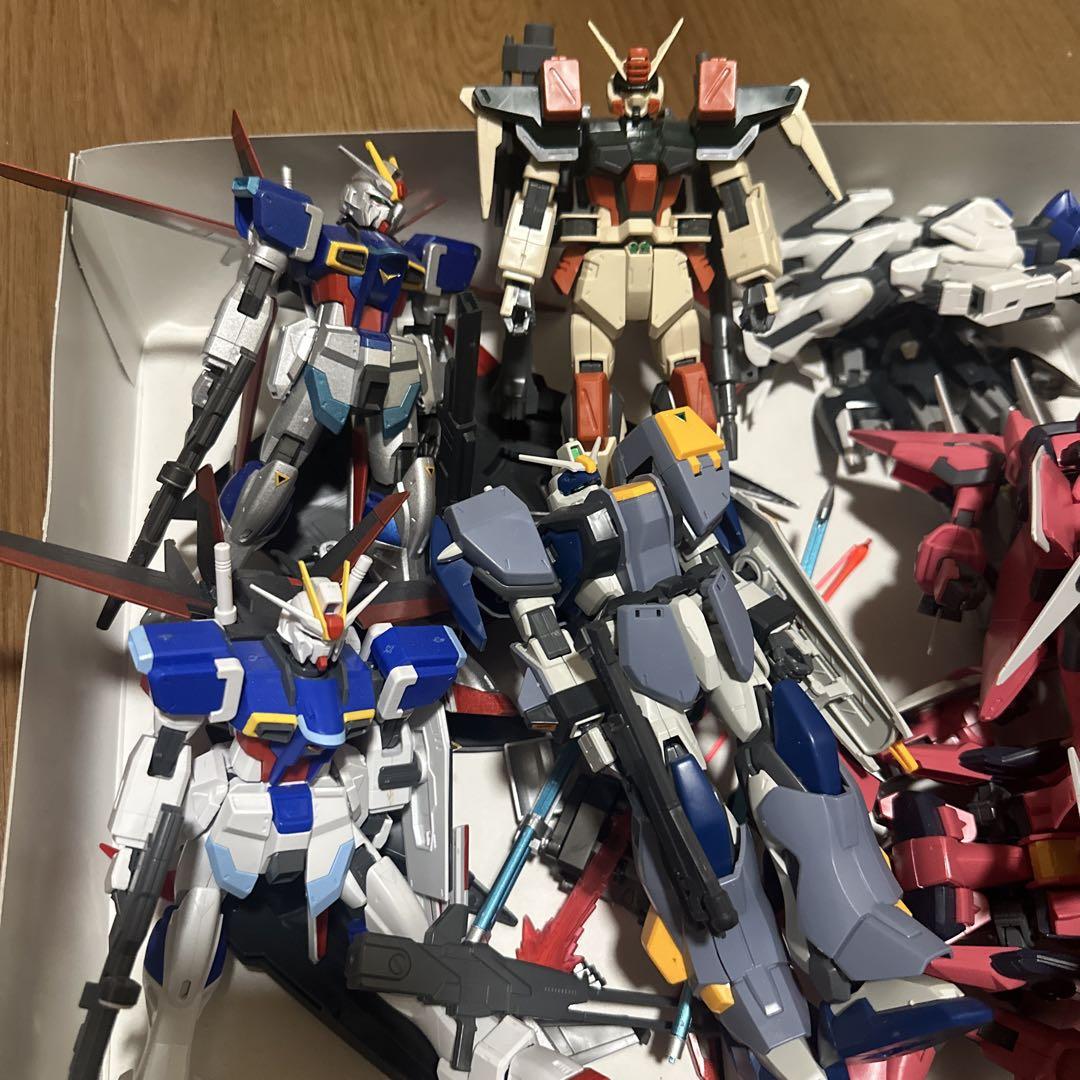 機動戦士ガンダムSEED系 旧1/100 4体セット ジャンク ガンプラ