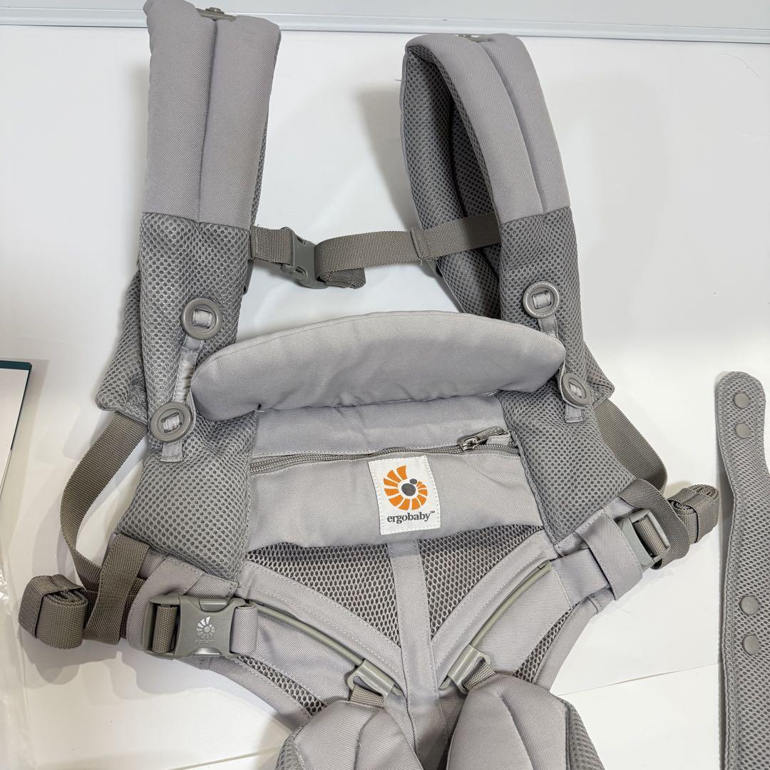 エルゴベビー オムニ360 クールエア パールグレー OMNI Breeze / パールグレー | エルゴベビー オンラインストア