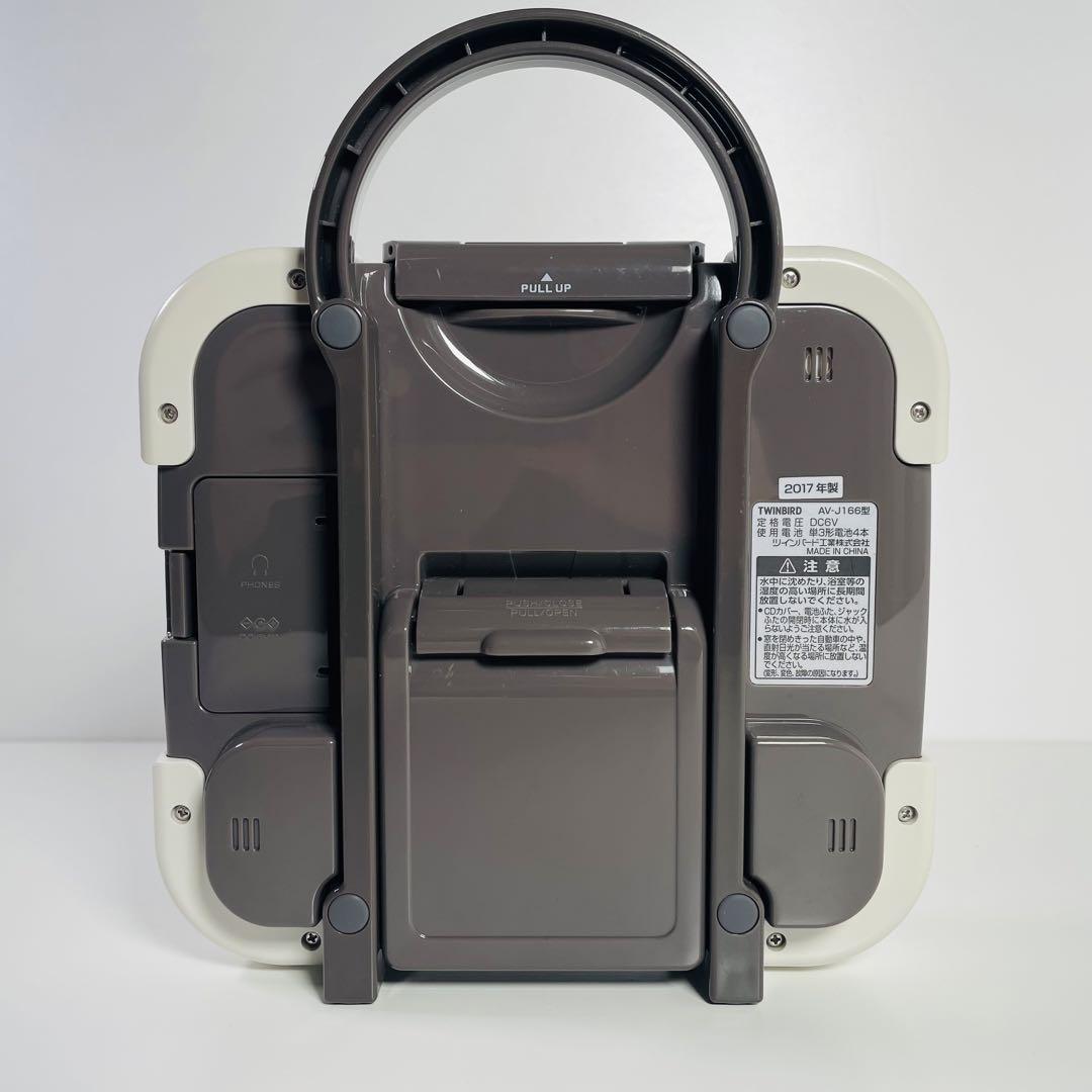 TWINBIRD ツインバード 防水CDプレーヤー AV-J166BR ②
