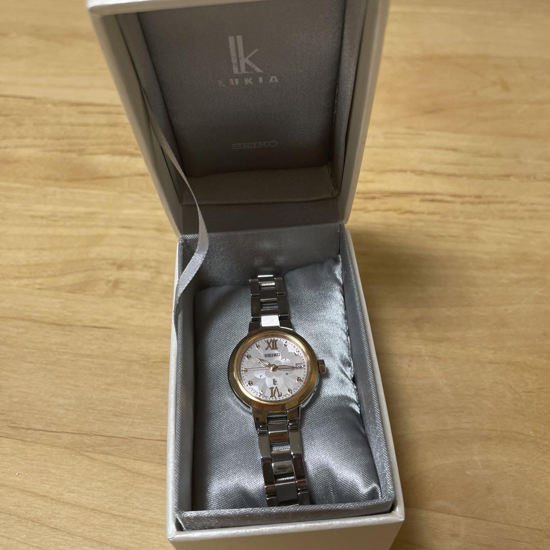 SEIKO ルキア1B22-0BL0 コンビ 電波ソーラー SEIKO ルキア1B22-0BL0 コンビ 電波ソーラー