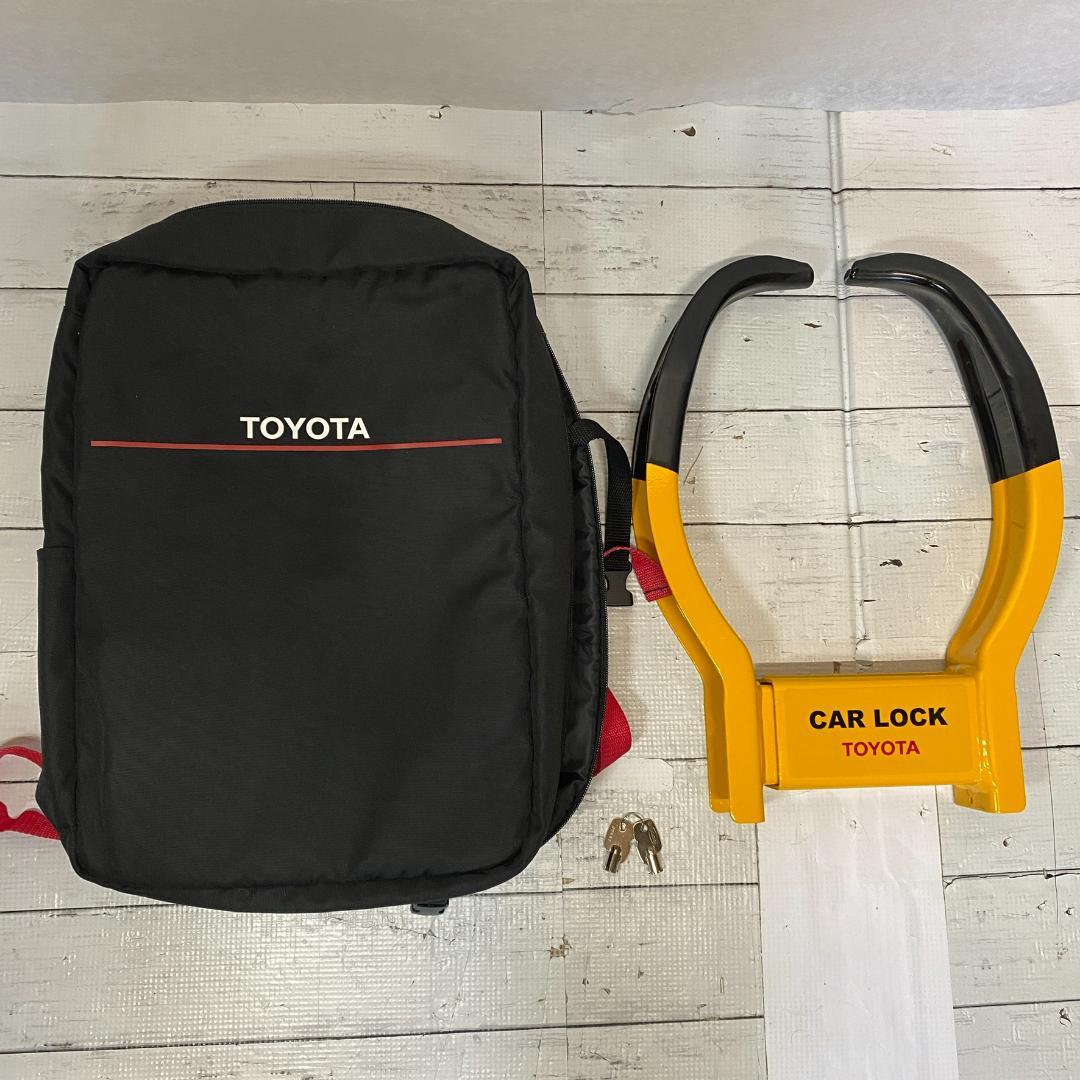 トヨタ ランドクルーザープラド 純正 カーロック 盗難防止 ホイールロック