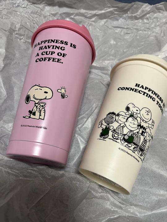 素晴らしい スタバ Peanutsピンクタンブラー リユーザブルカップセット 容器 V Pravda Ru