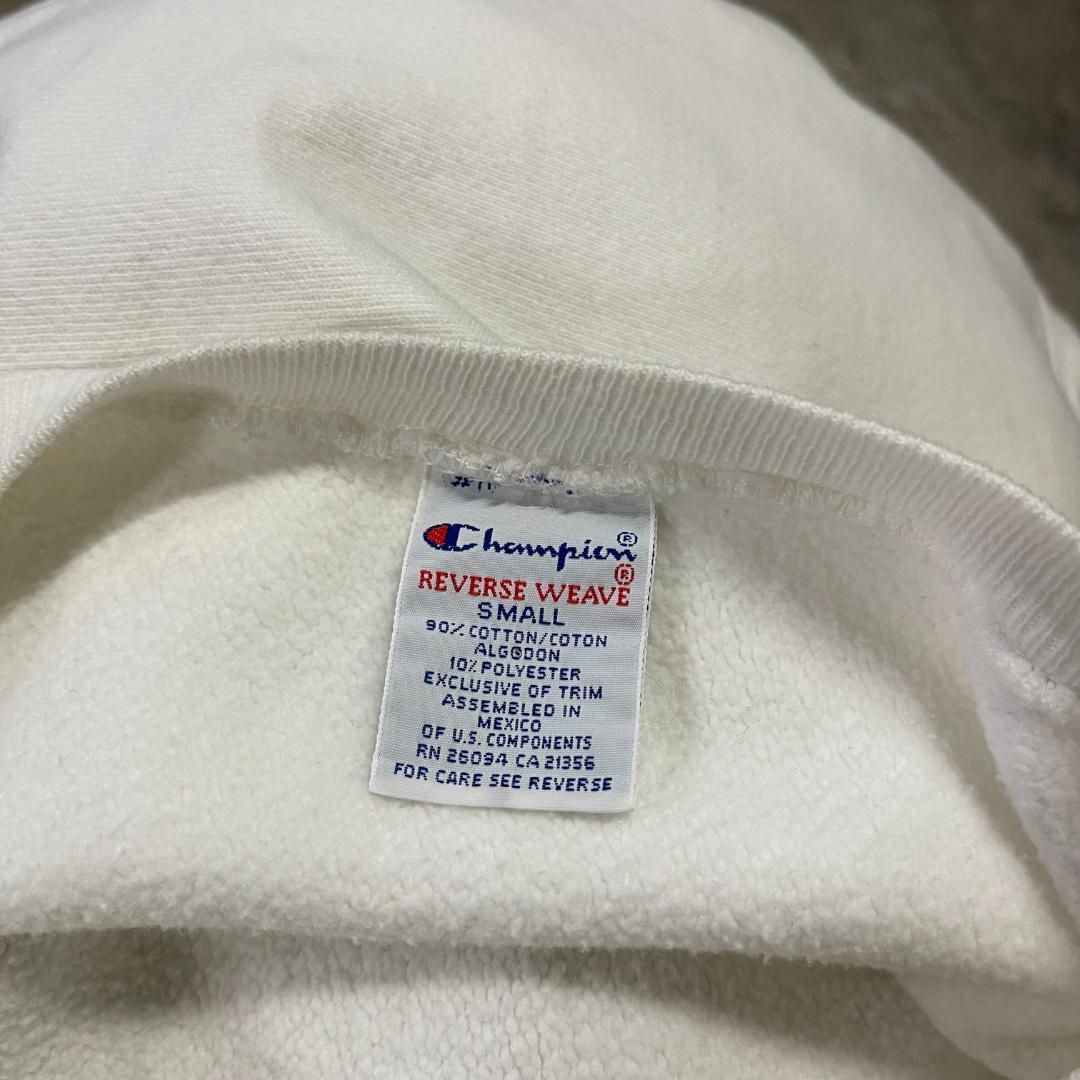 90s Champion REVERSE WEAVE スウェット ホワイト ①