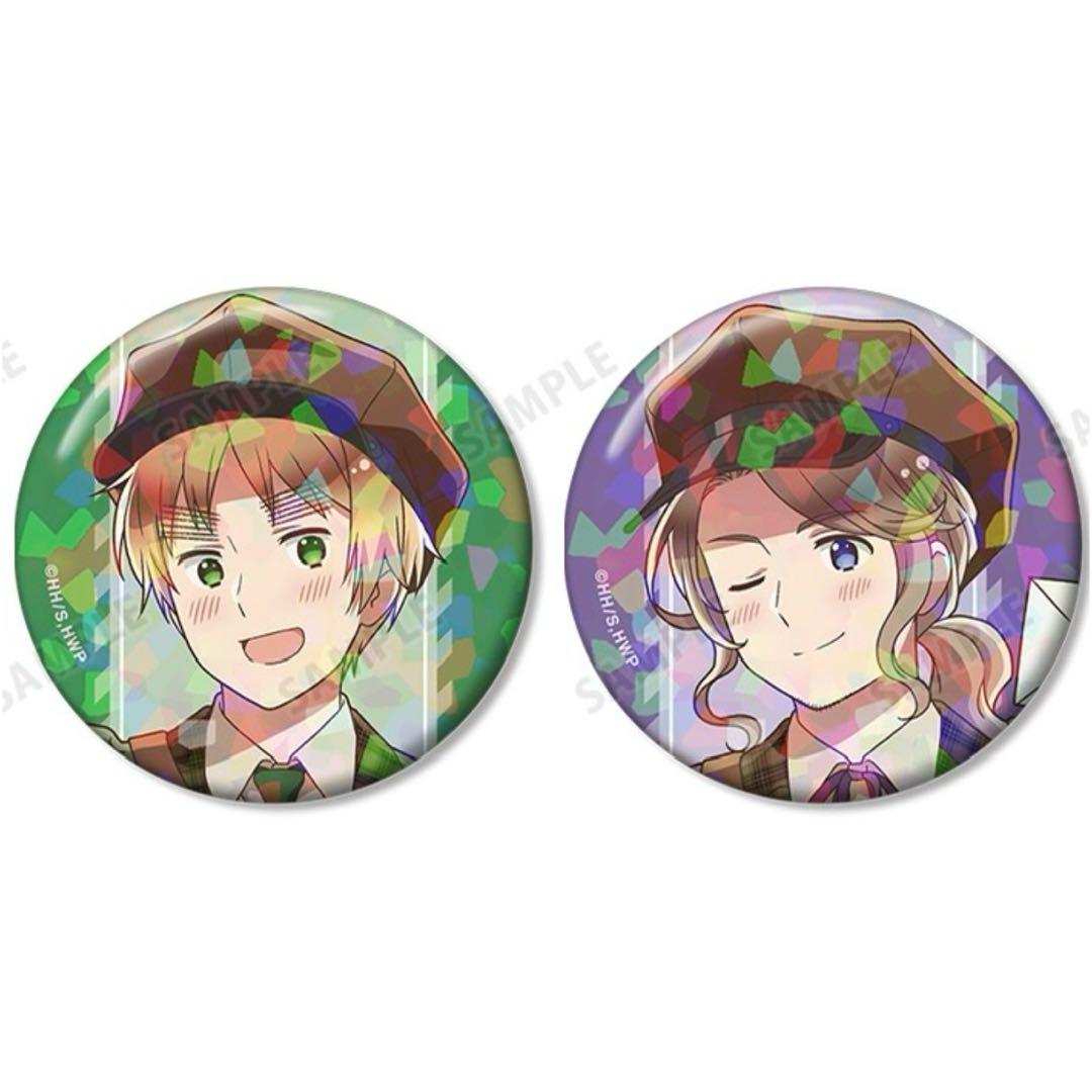 ヘタリア the beautiful world ガラポン 缶バッジ フランス ヘタリア the beautiful world ガラポン 缶バッジ フランス