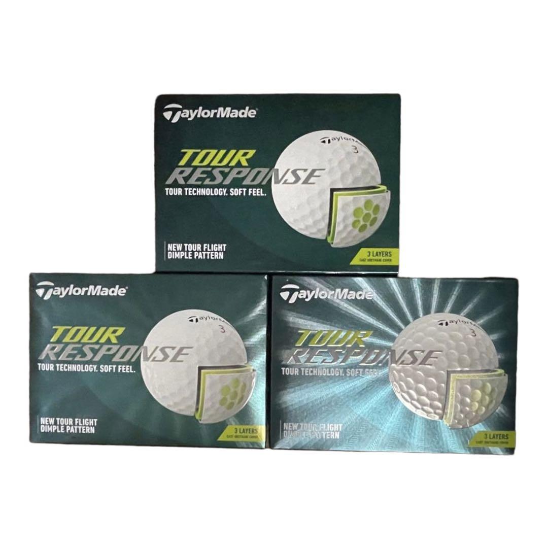 2022年秋冬新作 taylormade ツアーレスポンス ホワイト3ダース その他