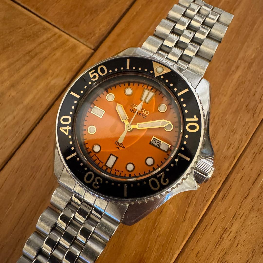 SEIKO 2625-0010 セイコー レア貴重 オレンジ レトロ 超美品 SEIKO 2625-0010 セイコー レトロ 貴重 ダイバーズ オレンジ美品