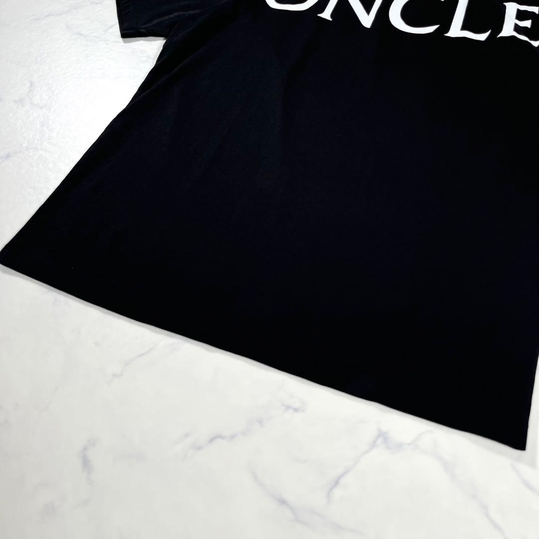 極美品】MONCLER モンクレール ビッグロゴ Tシャツ モンクラ 極美品】MONCLER モンクレール ビッグロゴ Tシャツ モンクラ