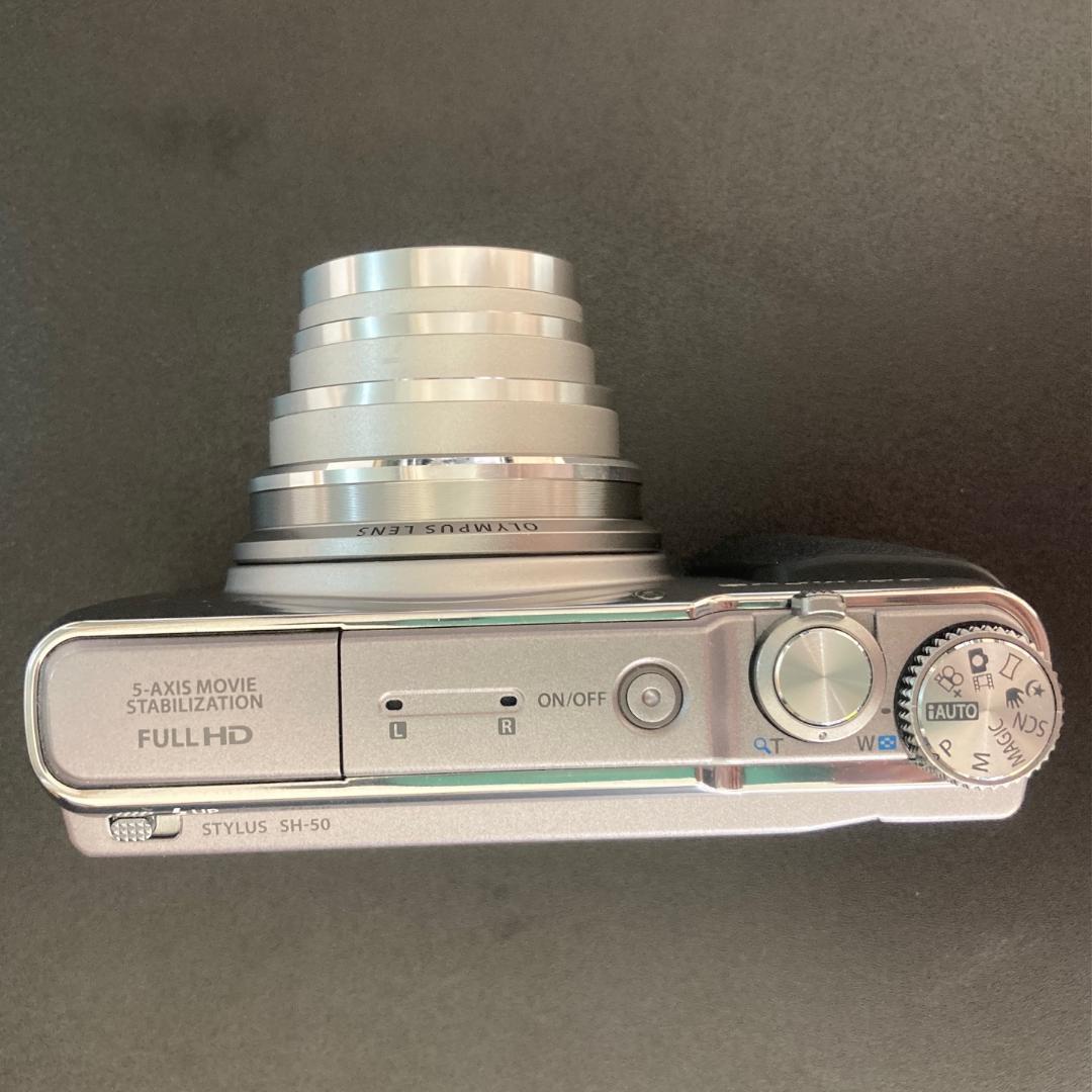 【美品動作品】OLYMPUS STYLUS SH-50 コンパクトデジタルカメラ