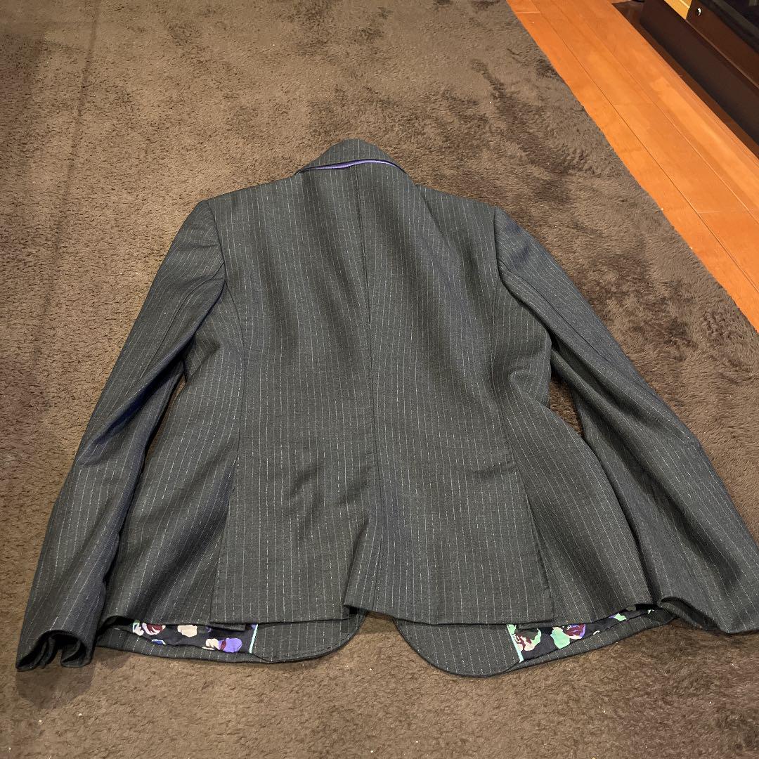 国産新品 ポールスミス 裏地 花柄 38 Khrgd-m55398234906 ブラックラベル スカートスーツ 上下セット 好評通販