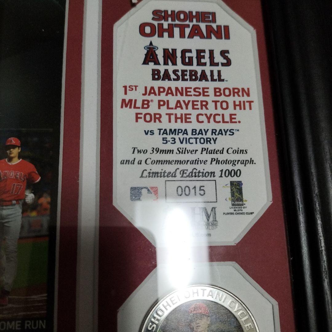 2019年大谷翔平MLB日本人初サイクルヒットのフォトミント