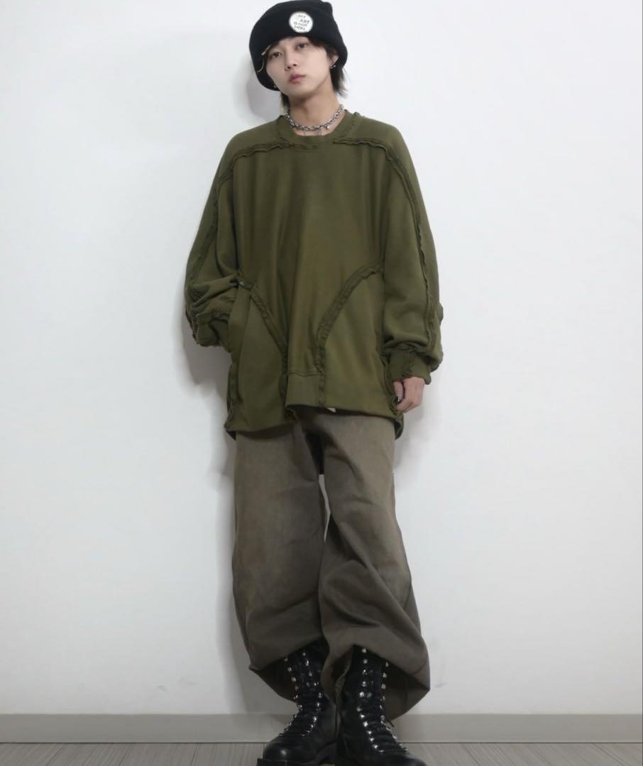 【新品・未開封】grancy ブラウンデニムパンツ Mサイズ 完売品