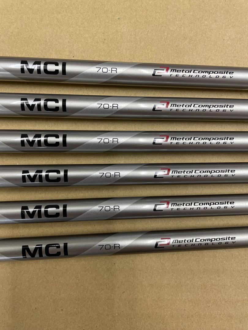 フジクラ　MCI 70-R シャフト 5〜P 6本