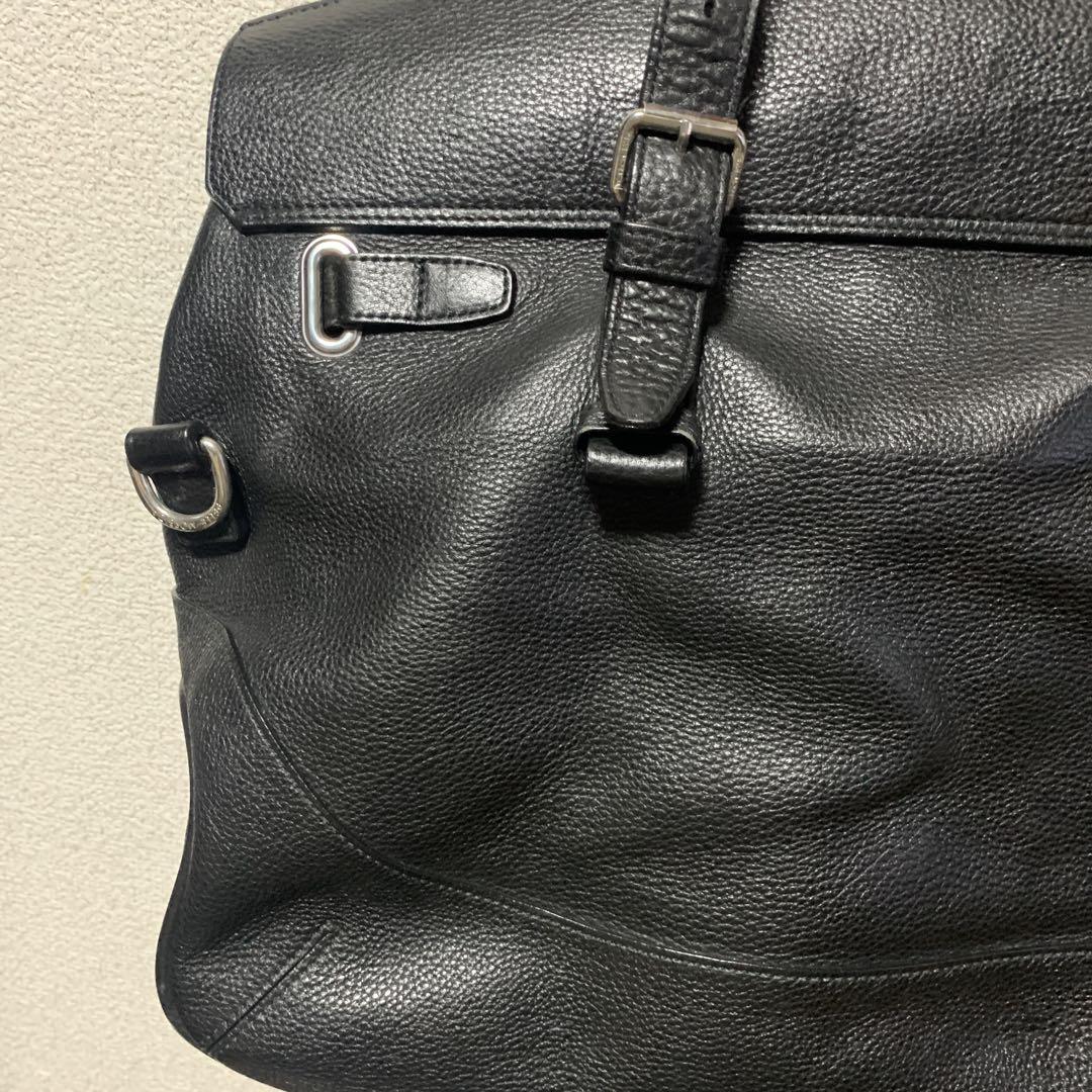 PELLE MORBIDA ペッレモルビダ　フラップボストンバッグ中古