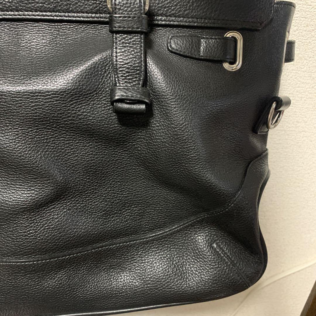 PELLE MORBIDA ペッレモルビダ　フラップボストンバッグ中古