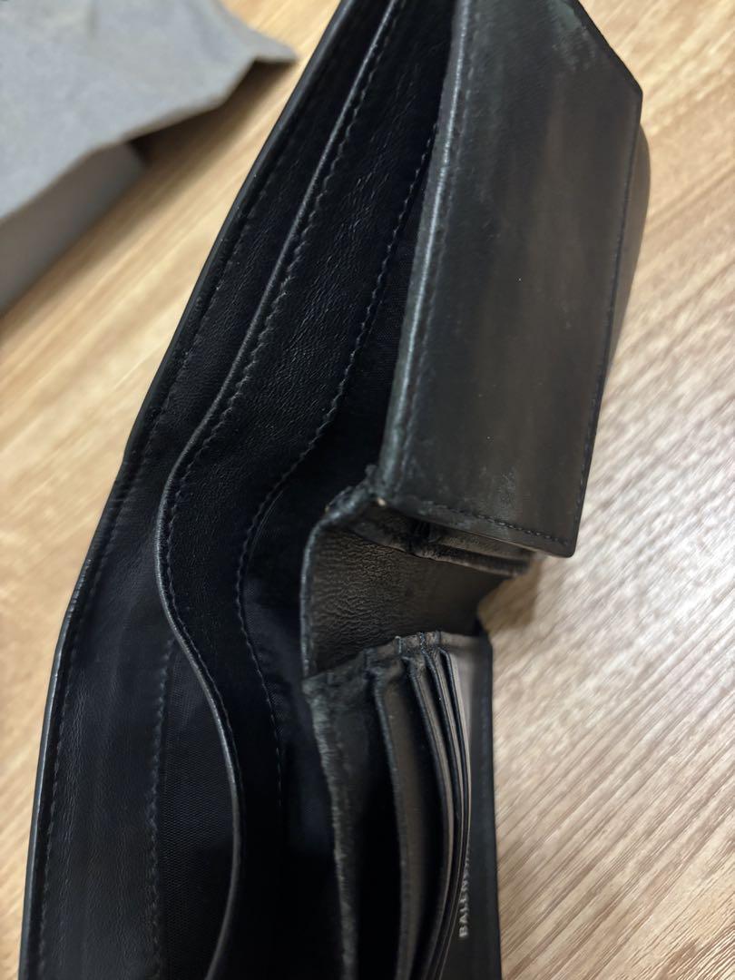 BALENCIAGA 二つ折り財布 ブラック