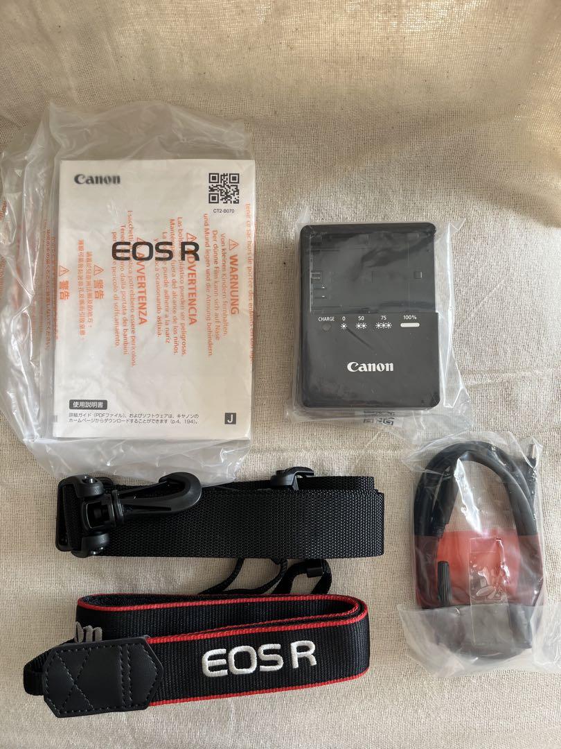 美品！Canon EOS R ボディ Amazon.com : Canon EOS R Mirrorless Digital Camera (Body