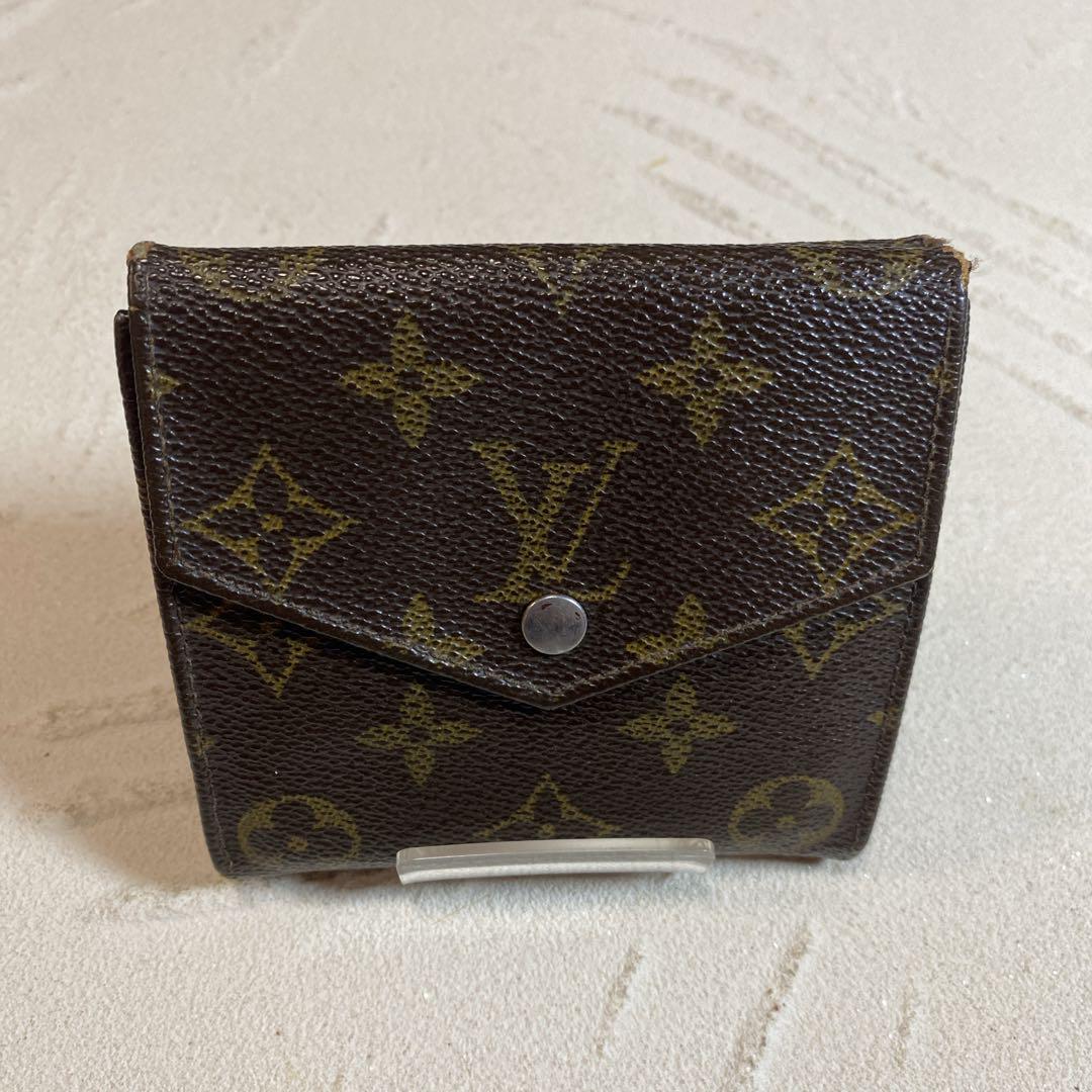 LOUIS VUITTON ルイ ヴィトン Wホック財布 三つ折り財布
