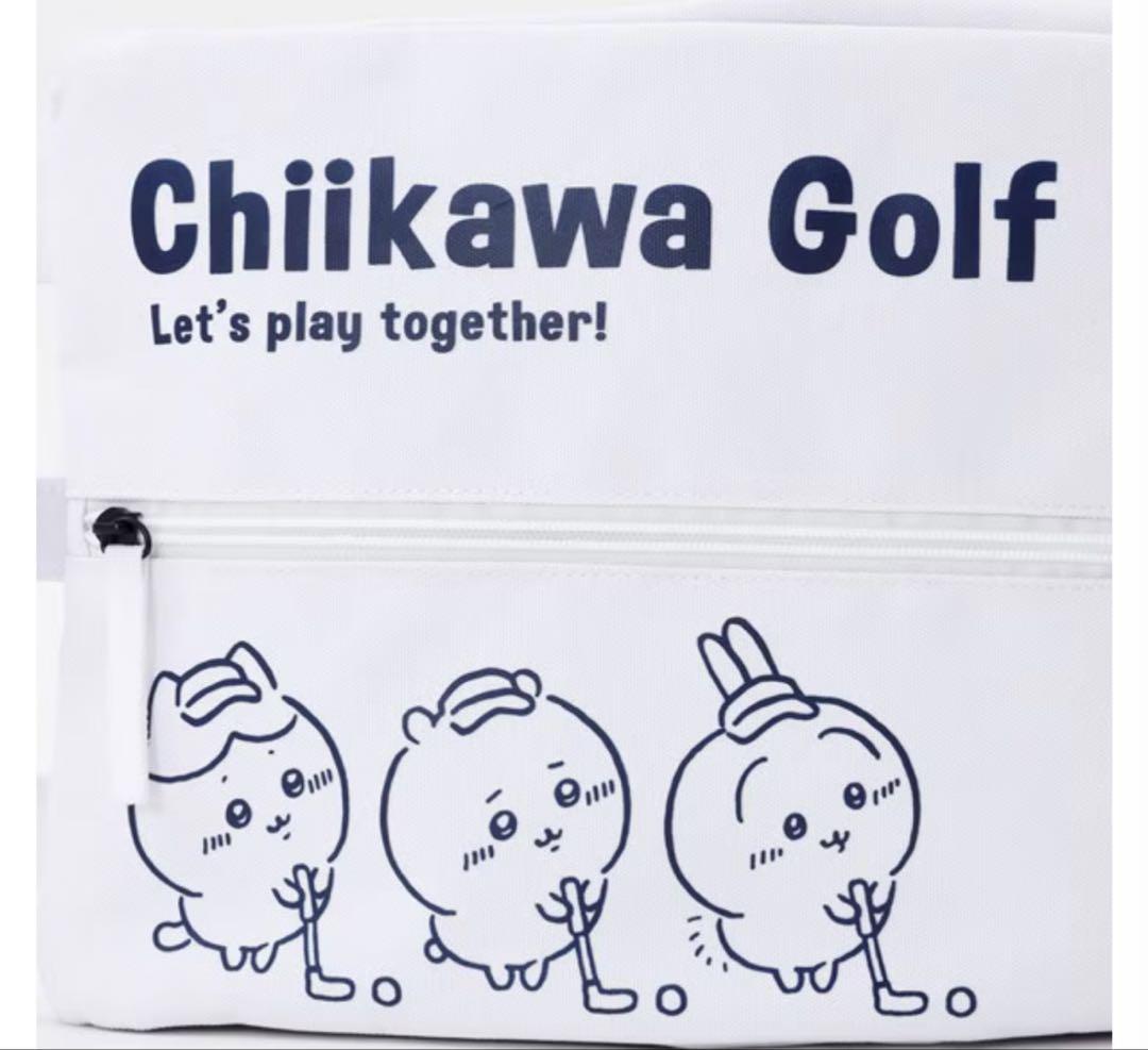 ちいかわGOLF シューズケース　みんな　ネイビー