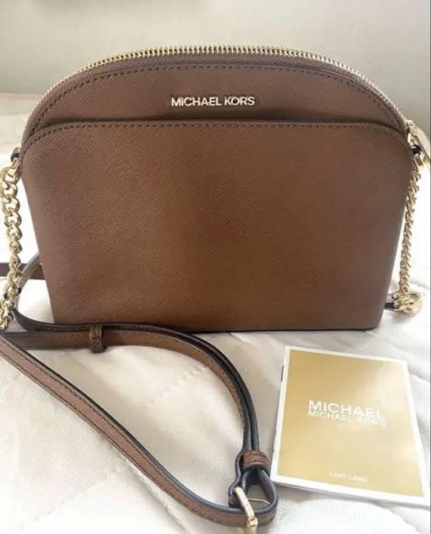 MICHAEL KORS ブラウン ショルダーバッグ