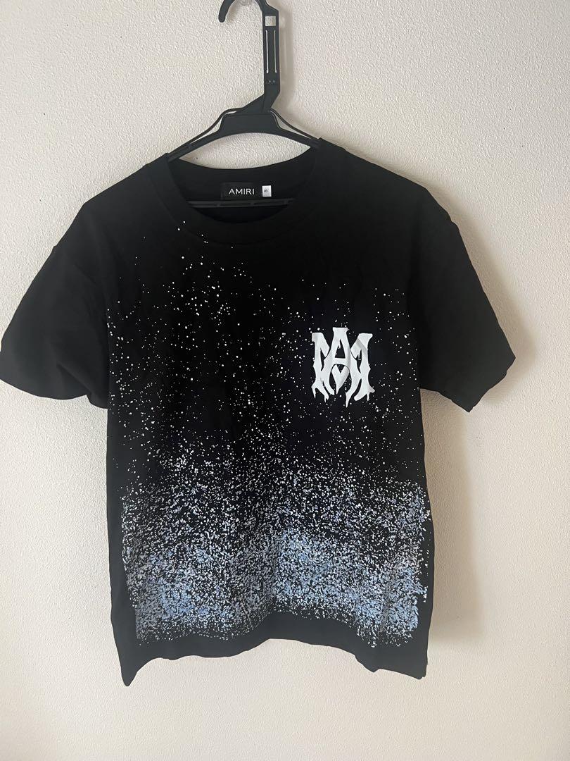 AMIRI MA ロゴ ディップダイ Tシャツ グラデーションデザイン AMIRI MA LOGO DIP DYE TEE