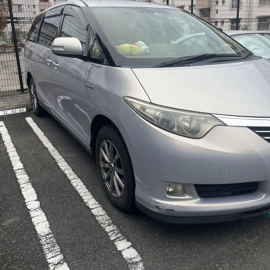 人気車両トヨタエスティマハイブリッドグレードX 車検
