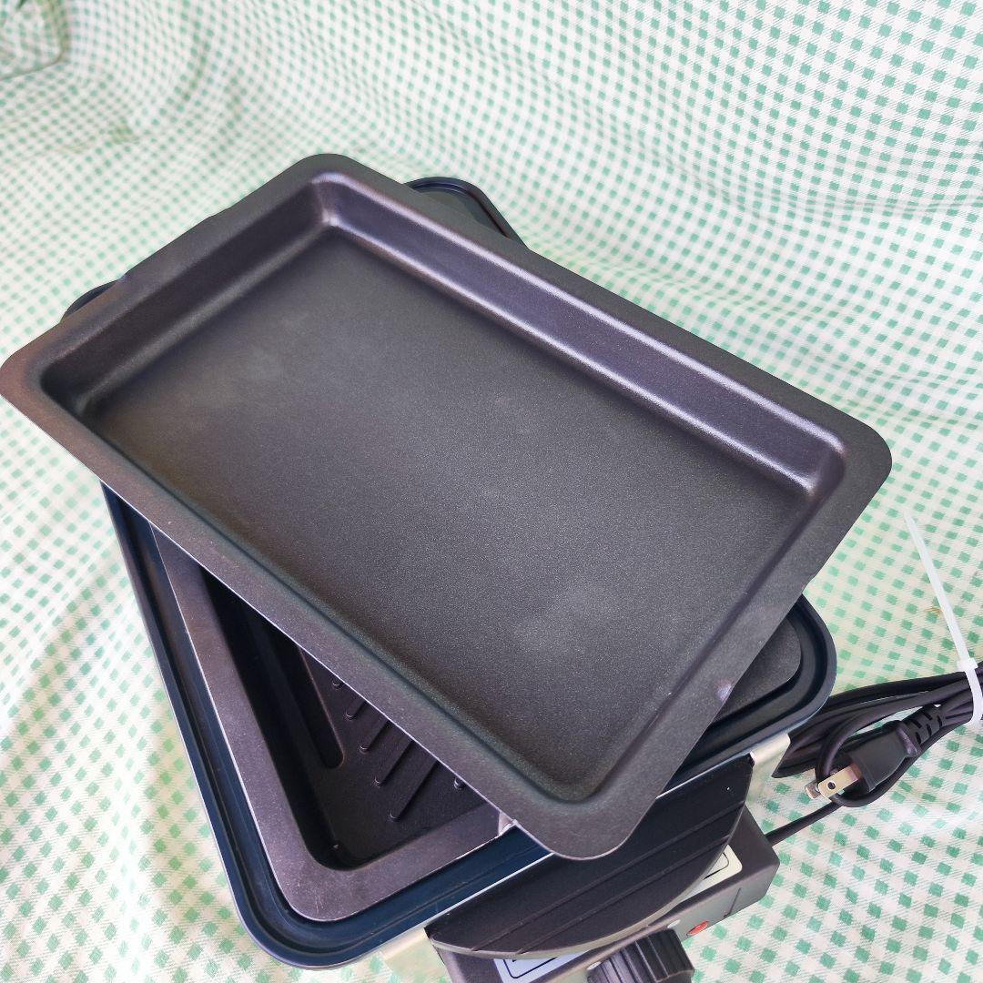 レコルト HOME BBQ ネイビー RBQ-1NV 除菌清掃済 美品 新生活