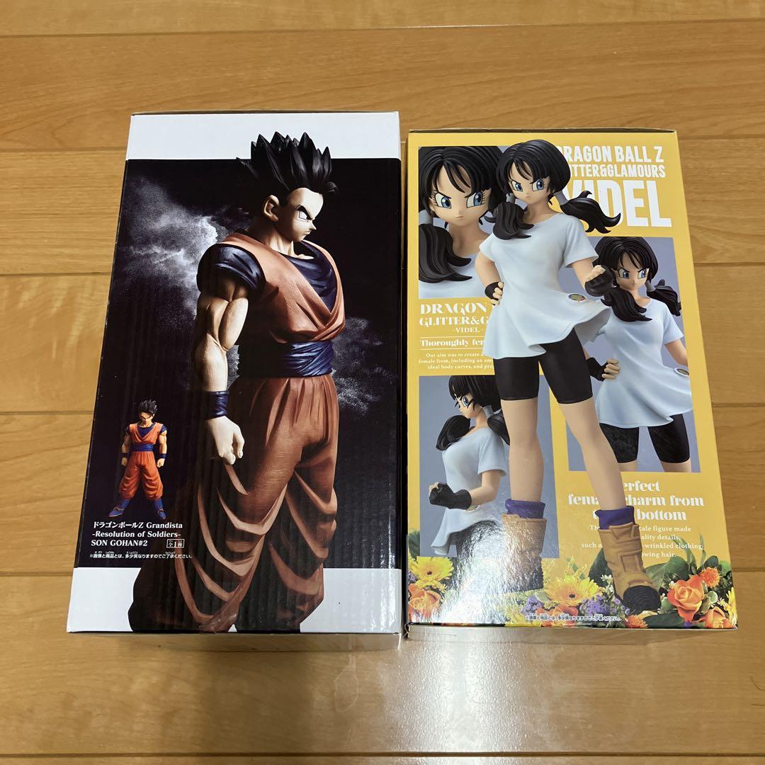 t*0様 ドラゴンボール フィギュア グランディスタ 悟飯 ビーデル