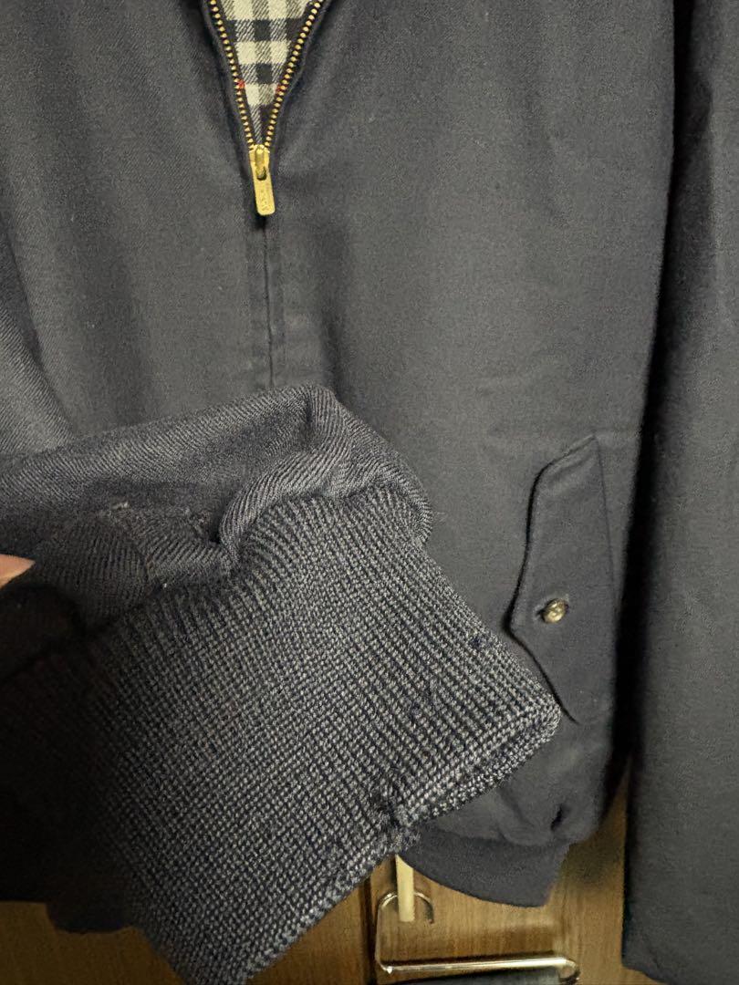 大幅最終値下げ　BURBERRY G-9 ウールハリントンジャケット　90s