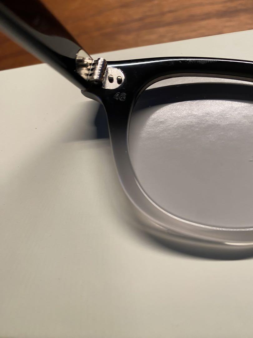 小物 JULIUS TART OPTICAL AR BLACK FADE 46-24
