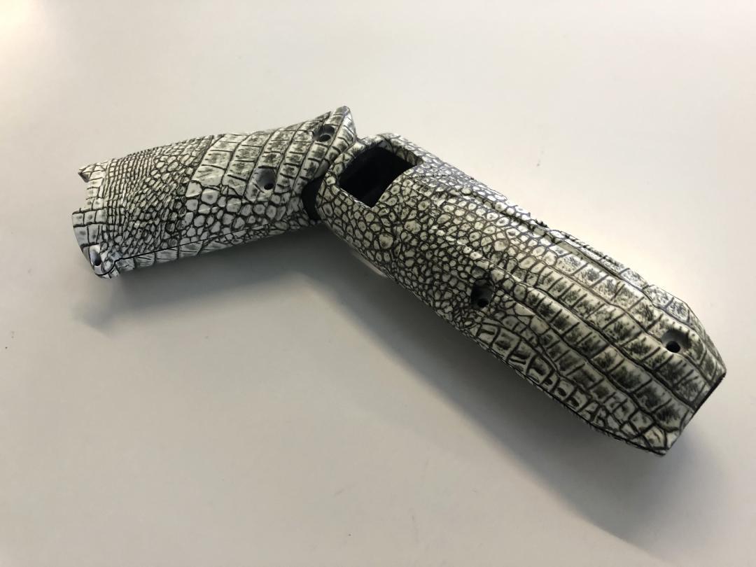 マキタ　インパクトドライバー　TD022用　外装　蓄光グリーン・クロコダイル柄