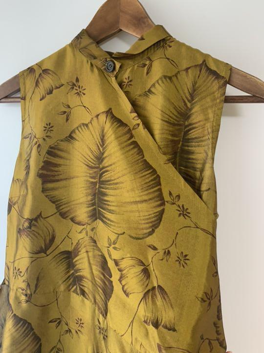 低価HOT 大幅お値下げ dries van noten シルクドレス ワンピース 8rYD3-m55421073854 大特価新品