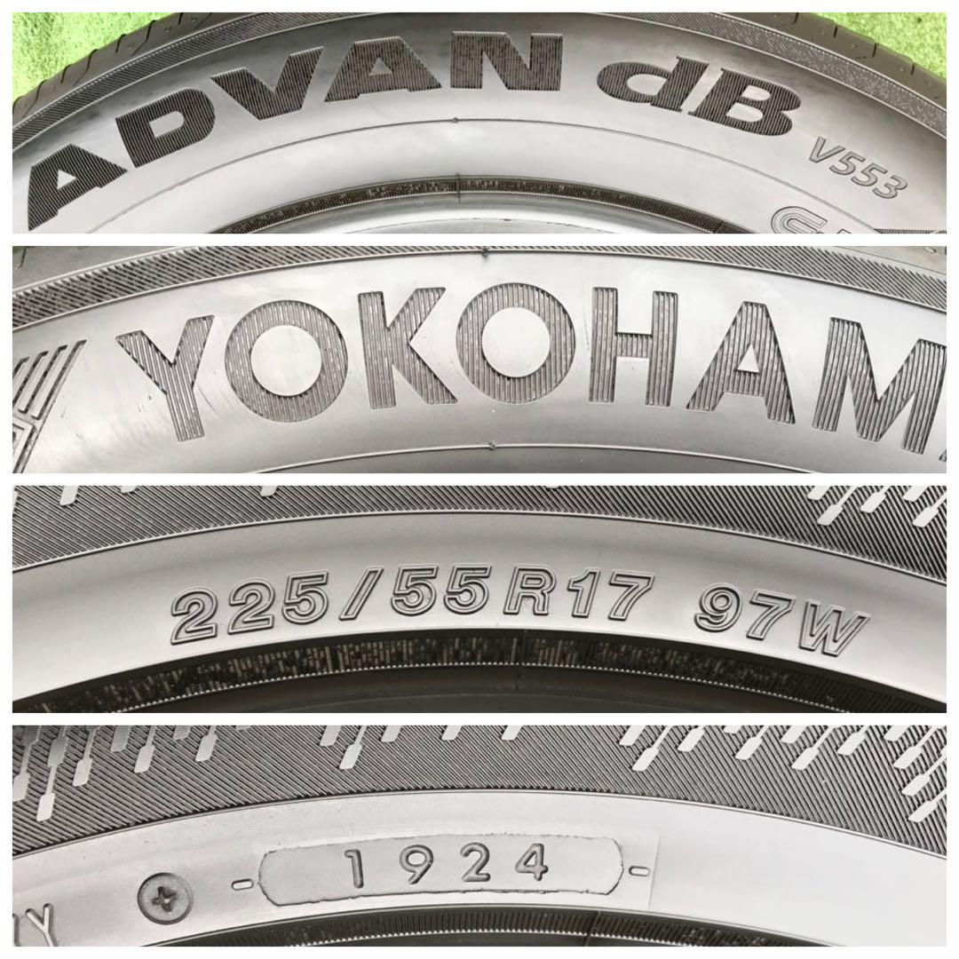 225/55 R17、YOKOHAMA ADVAN da V553、2024年