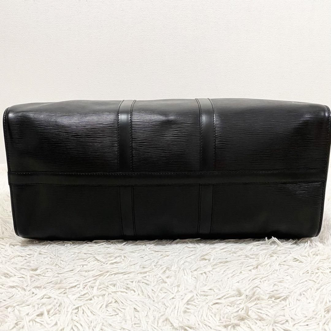 【極美品】ルイヴィトン キーポル50 エピ ノワール ボストンバッグ ブラック